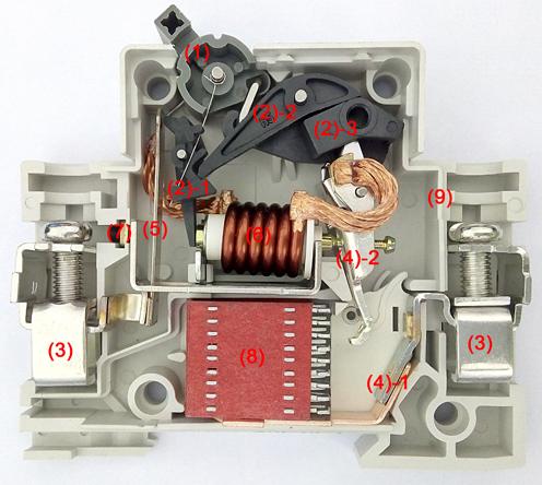 Wenzhou Juer Electric Co.,Ltd యొక్క మినియేచర్ సర్క్యూట్ బ్రేకర్ యొక్క నిర్మాణం